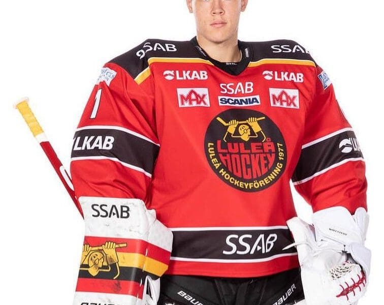 Swedish goalie Jesper Wallstedt could be selected in the top 10 picks of the upcoming NHL draft