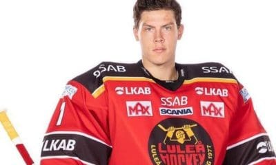 Swedish goalie Jesper Wallstedt could be selected in the top 10 picks of the upcoming NHL draft