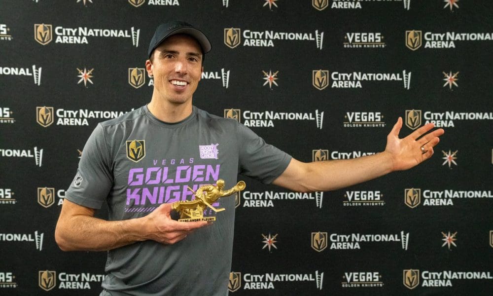 ave talked to the Vegas Golden Knights about goalie Marc-Andre Fleury