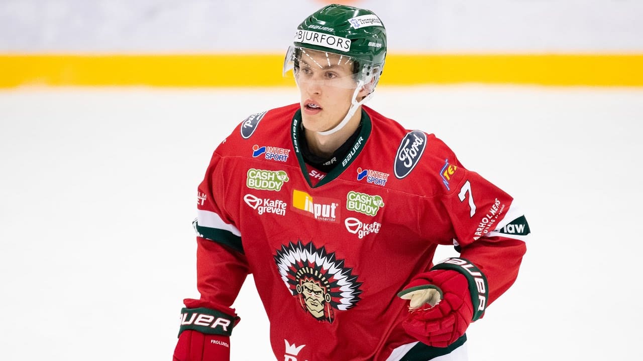 Red Wings Prospect Edvinsson A Scratch As Frolunda Advances in SHL Playoffs