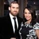 Former Red Wings captain Henrik Zetterberg with wife Emma