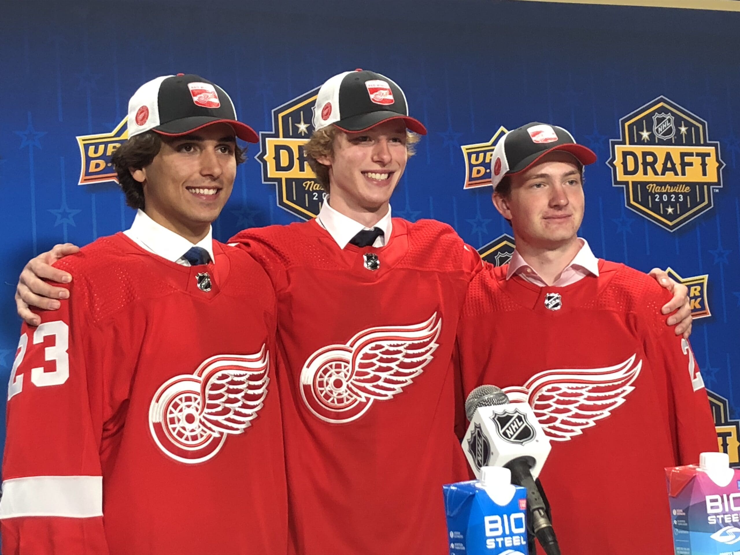 Press release: Red Wings post development camp roster – The Malik