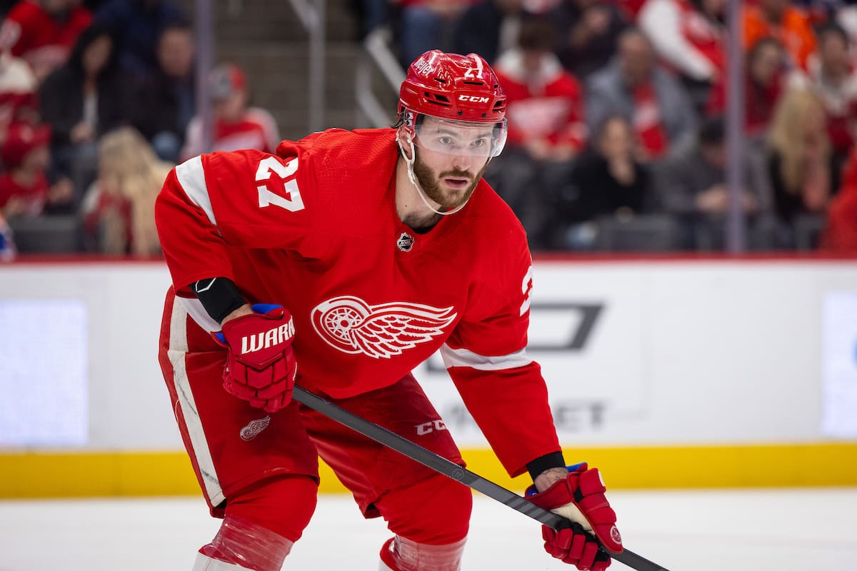 Red Wings Will Miss Rasmussen